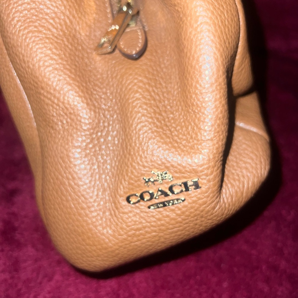 Coach Madison Phoebe Dalton 31 Leather Tan Handbag - Picture 4 of 11